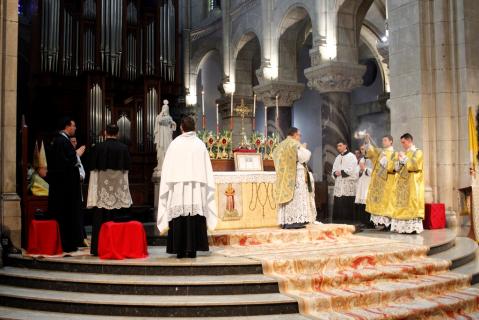 Encensement du célébrant