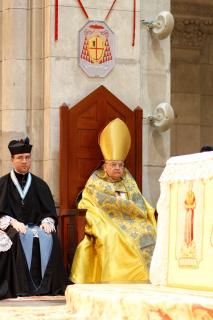Le Cardinal au trône