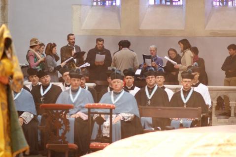 La chorale polyphonique de notre apostolat de Limoges