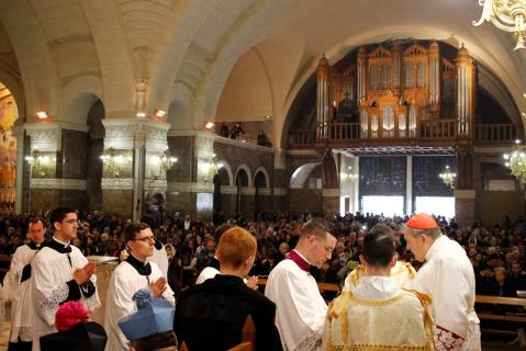 Déshabillement du Pontife
