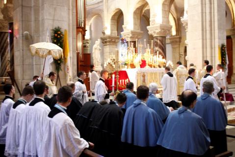 Exposition du Saint-Sacrement