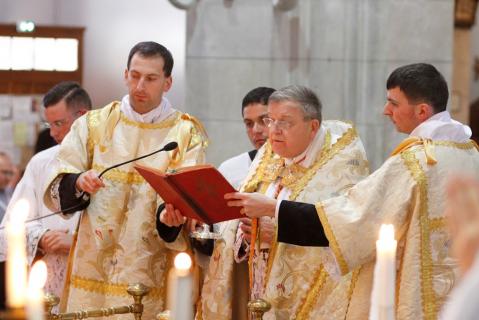 Intonation du Te Deum