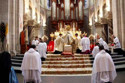 Bénédiction du Saint-Sacrement
