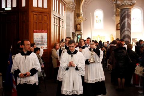 Sortie en procession 