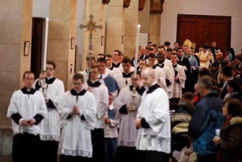 Sortie en procession 
