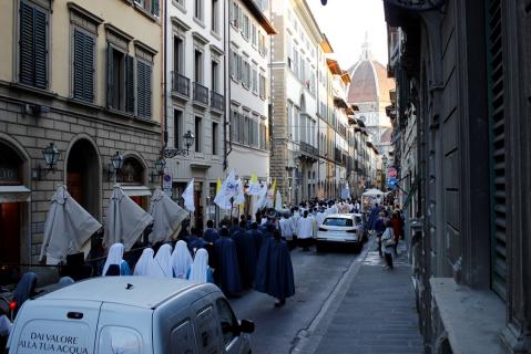 Dans les rues de Florence