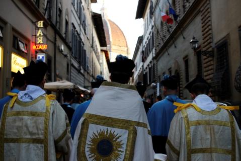 Dans les rues de Florence