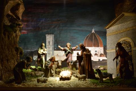 La Crèche attendant la Naissance du Sauveur