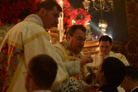 Communion des séminaristes