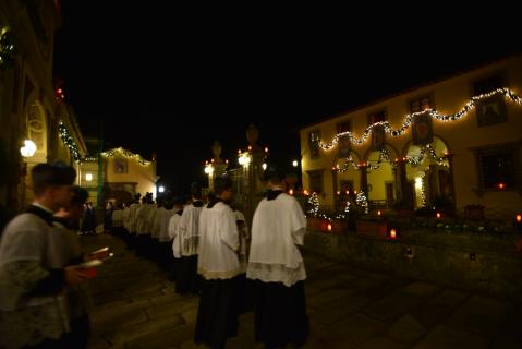 Sortie en procession vers la salle du chapitre