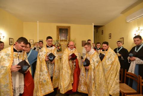 Retour des ministres à la sacristie