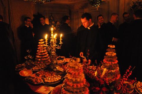 Place aux desserts.