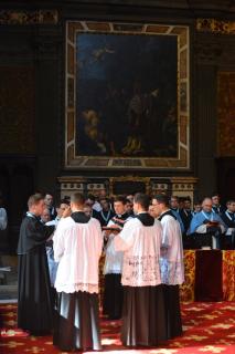 La schola chante l&rsquo;Introït