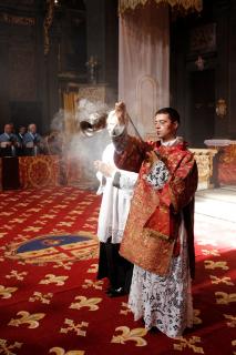 Encensement des nouveaux abbés