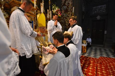 Collation de l&rsquo;ordre aux portiers