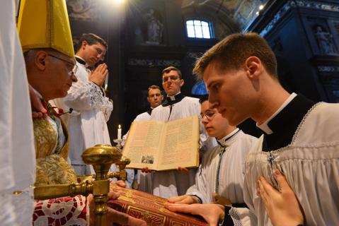 Collation de l&rsquo;ordre aux exorcistes