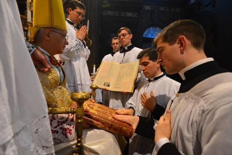 Collation de l&rsquo;ordre aux exorcistes