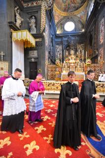 Sortie du Pontife