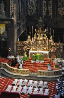 Chant de la litanie des saints