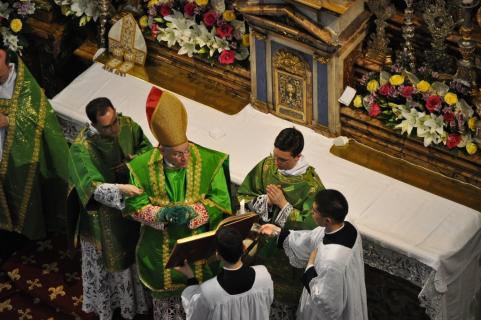 Prière sur les ordinands