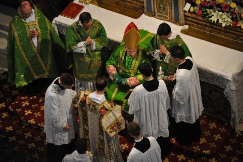 Remise de la tunique 