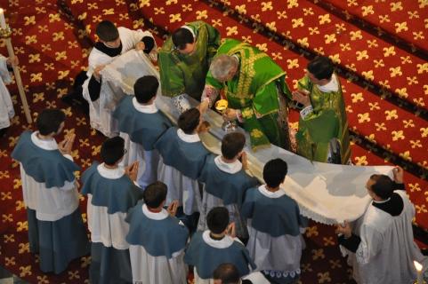 Communion des enfants de chur