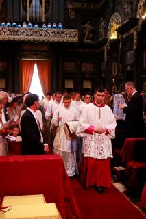 Arrivée des ordinands