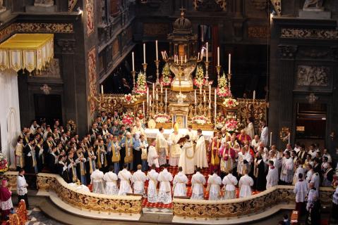 Prière sur les ordinands