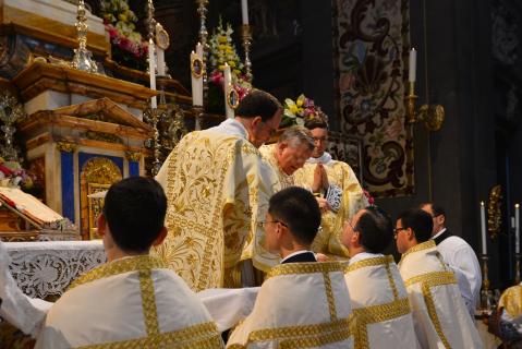 Communion des porte-insignes