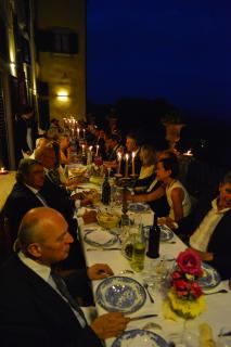 Sur la terrasse