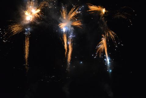 Le traditionnel feu d&rsquo;artifice