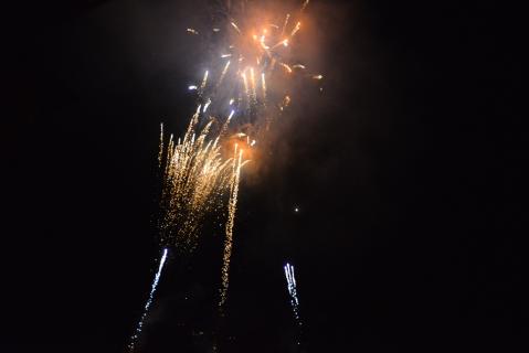 Le traditionnel feu d&rsquo;artifice