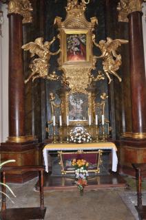 Autel d&rsquo;une chapelle latérale