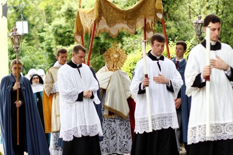 Procession au reposoir