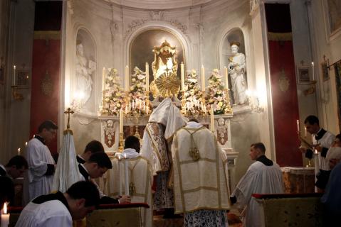 Bénédiction du Saint Sacrement