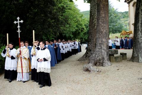 Retour à la chapelle
