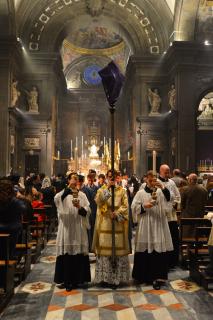 Procession vers le Reposoir