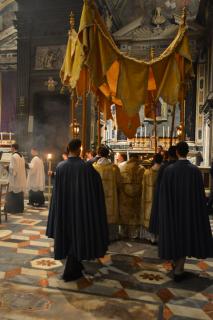 Procession vers le Reposoir