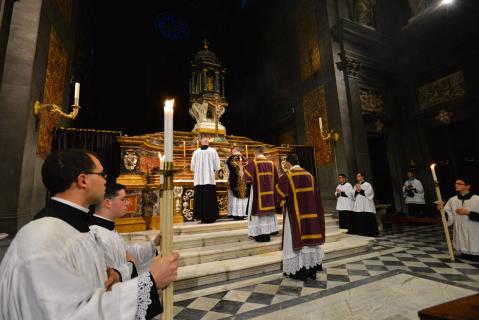 Chant du Pater noster.