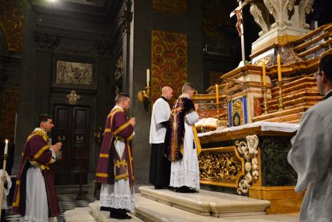 Chant du Pater noster.