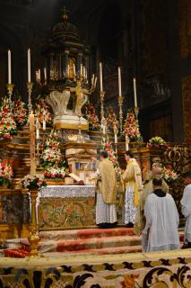 Encensement des oblats.