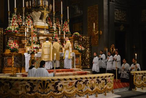 Communion du prêtre