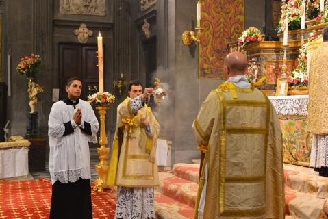 Encensement du sous-diacre