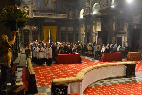 Sortie en procession
