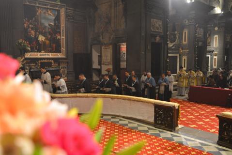 Sortie en procession