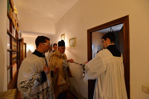 Dasn les chambres des séminaristes