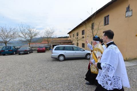 Sur le parking