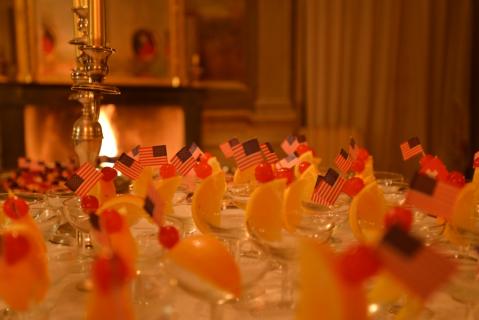Apéritif préparé à la Salle du Trône