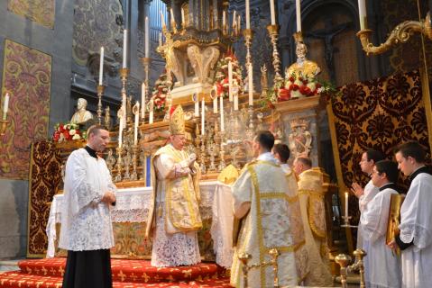 Encensement du pontife