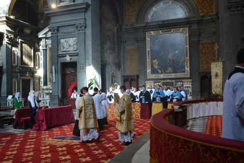 Procession de l&rsquo;Evangile